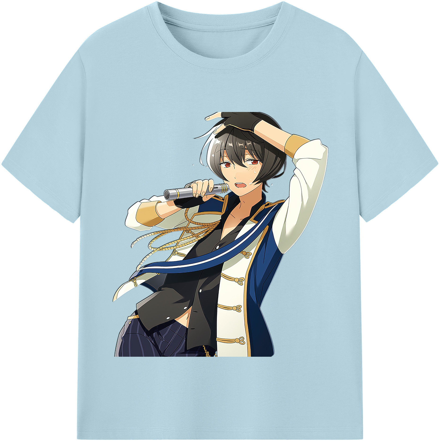 （画像用） あんさんぶるスターズ! Ensemble Stars 綿100％半袖Tシャツ（フロントプリント）